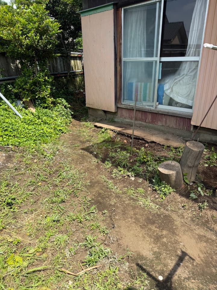 ご自宅まわりのお片付け＊下野市S様宅